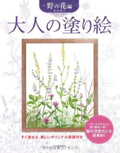 大人の塗り絵 野の花編