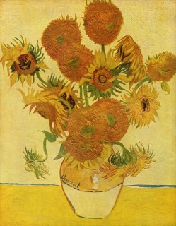 ゴッホ『15本のひまわり（vase_with_15_sunflowers）』