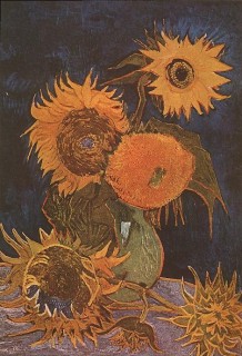 ゴッホ『5本のひまわり（vase_with_5_sunflowers）』