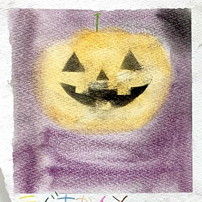 パステルアート「ハロウィン」