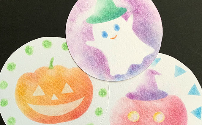 パステルアートでハロウィン☆Party