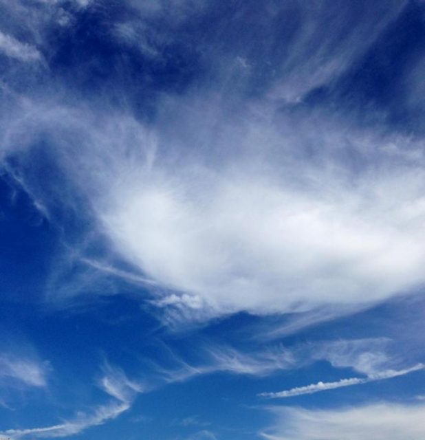 8月の空